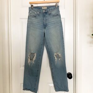 Madewell perfect vintage straight ankle